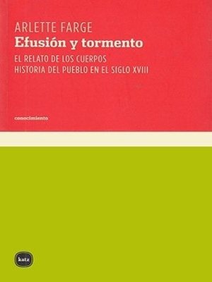 cover image of Efusión y tormento